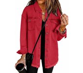 autumn women's fashion denim coats casual turn down collars overcoats