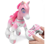 Caballo-Robot Eléctrico Inteligente para Niños, Mascota eléctrica, Control Remoto, Sensor Táctil, Juguetes de Iluminación