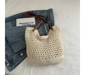 Beautiful One Shoulder Beach Vacation Bag For Women 2025 Beach Bag Weaving Large Capacity New Grass Weaving Commuter Tote Bag