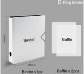 A4 Binder Photocards Holder Kpop Photo Card Page 2/3/4/9/10 Pocket Sleeves PVC Free Photo Album Refills 4x6 10x15 Pocket Sleeves