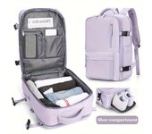 Gran Mochila Portátil Impermeable De Viaje, Senderismo, Mochila Deportiva Al Aire Libre, Mochila Casual Escolar
