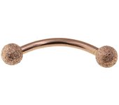 2Pcs 1.2*6/8/10mm Eyebrow piercing Curved Barbell Banana Piercing Eyebrow Pircing Body jewelry Bijoux Earlets