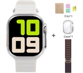 2025 New Hello watch 3+ Plus Smartwatch Bluetooth Call Heart Rate Detection Compass NFC Sport Mode AMOLED Screen Compatible with Android IOS Smartwatch