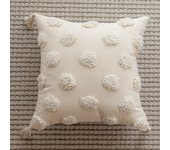 1pc Bohemian fringe pillow cover three-dimensional tufted embroidery sofa pillow cover geometric line decoration solid color cus