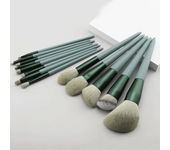 Set De 13 Pinceles De Maquillaje Para Mujer Pincel Para Sombra Base Rubor Pincel De Mano Suave Herramientas De Belleza Con Bolsa