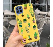 For Samsung Glaxy M33 5G Case SM-M336B Matte Soft Silicone Back Cover On Funda Samsung M33 M 33 Dinosaur Cute Cat Bumper Etui