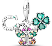 100% Real S925 Sterling Silver sunflower ladybug Charm Fit Original 3mm Bracelet&Bangle For Women Birthday Fine Jewelry Gift