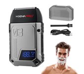 Electric Cordless Razor Shaver Waterproof Mini Electric Razor Gift for Father's Day and Birthday