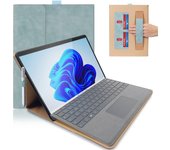 For Microsoft Surface Pro 8 Pro8 Case 13 inch Luxury Business Folio Cover for Microsoft Surface Pro 8 Tablet with Hand Holder