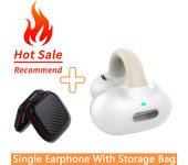 VAORLO Wireless Bluetooth earphone Ear clip Smart Touch Hifi Heavy Bass Surround Stereo Gamin Business Sports For iphone Android