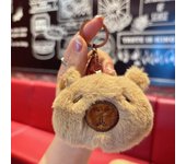 Original Cartoon Plush Bear Keychain Cute Doll Pendant Gift Decoration