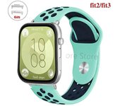 Applicable to Watch 3 sports strap, smart breathable and energetic silicone bracelet, Huawei Fit 2 accessories