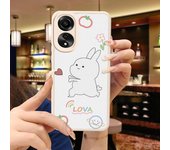 Funda de silicona a prueba de golpes, parachoques para OPPO A78 A58 A38 A18 4G