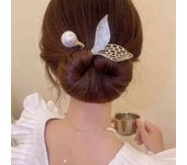 Women Rhinestone Bow Hair Bands Korean Girls Headband For Hair Bun Ponytail Holder Hair Accessories Headdress