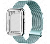 Case+ese Loop For Apple Watch Band 44mm 38mm-42mm-40mm Metal Magnetic bands iwatch Series 9 8 7 6 5 4 3 SE 45mm 41mm Strap