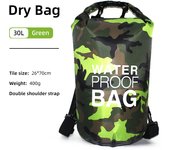 2L/5L/10L/15L/20L/30L Waterproof Dry Bag Trekking Pack Outdoor Swimming Sack Kayaking Rafting Pouch Beach Water Bags Handbag