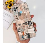 6.5" For Realme C21 Case Back Cover Transparent Soft TPU Phone Case For Realme C 21 Silicone Coque On RealmeC21 Painting Fundas