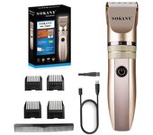 Rechargeable hair trimmer for men grooming electric beard & hair clipper adjustable edge & hair cutting machine haircut 100-240V