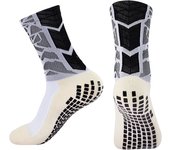 MagiMobo Grip Football Socks Glue Dispenser Men Mid Calf Socks Non Slip Running Sports Socks