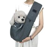 Dog and Cat Sling Carrier Little Pet Carrier Shoulder Crossbody Pet Slings