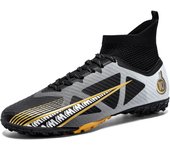 Botas de fútbol para hombre Mujer nino Zapatos de futbol Multitacos Taquetes Tacos sala Tachone adulto Zapatillas de futbol Tenis futbol rapido AG/TF infantiles