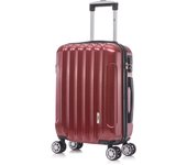 Equipaje de Cabina de Policarbonato Resistente a Los Golpes de 20 Pulgadas 55 x 39 x 21 cm 45 Litros Equipaje de Mano