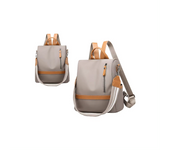 Mochila Antirrobo Lena Oxford Impermeable con Cremallera Oculta para Mujer