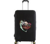 Samurai Printed Design Travel Trolley Case Cover Protector Washable Suitcase Cover Luggage Storage Covers for Luggage Cover