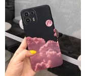 For Motorola Edge 20 Lite Case Cute Fashion Painted Cover For Motorola Edge 20 Pro CaseS Soft Funda Liquid Silicone Shell  Coque