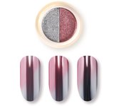 KADS Nail Art Mirror Powder Solid Two-Color Magic Glitter Dust Decoration Chrome Holographic Pigments Manicure DIY Salon Tools