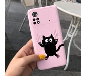 For Xiaomi Poco X4 Pro 5G Case Fashion Feather Painted Silicone Cover For Xiaomi Poco M4 Pro 4G Funda Soft Coque PocoX4 Pro Bags