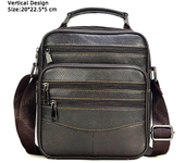 Hot Fashion Men Messenger Bags Genuine Leather Handbags for Man Luxury Brand Male Crossbody Bag for Mini Pad Boy Shoulder Bag