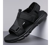 Sandalias antideslizantes suaves y cómodas para hombre, zapatos de playa de alta calidad, sandalias de Gladiador, zapatos planos informales de verano