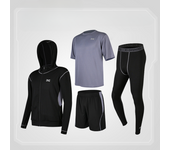 Traje deportivo de fitness Ropa para correr al aire libre para hombres Ropa ajustada