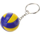 Llavero pelota voleibol, Llavero pelota futbol Playa, Llavero voley, Llavero pelota, Material Plástico, Diámetro de la pelota 4 cm, Colores Amarillo y morado