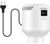 Bomba de aire eléctrica, Bomba de vacío potente de 220V 55W para bolsa de compresión de vacío, Mini sellador al vacio, Herramienta de extracción de aire 460L/Min (1 Unit)