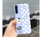 Color Block Phone Case For Oppo Realme 6 Pro Case 6.6 inch Soft TPU Back Cover Coque Funda For Realme 6 realme6pro RMX2063 Capas