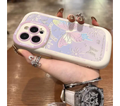 Funda de teléfono Cut Cat Duck Aninal para iPhone 16 Pro Max Funda iPhone 11 14 15 Pro Max 12 XR X Xs 7 8 Plus SE Funda suave de silicona
