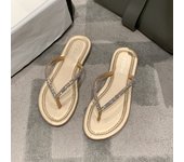 women casual flip flops summer flats slipper shoes