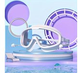 1pair Swim Goggles, No Leaking Anti-Fog Pool Eyewear, UV Protection 180 Degrees Clear Vision- Swimming Goggles For A