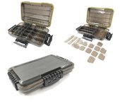 Large-Capacity Fishing Tackle Box Waterproof Thickened Fishing Storage Box Detachable S/M/L Fishing Gear Box Fish Hook