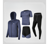 Traje deportivo de fitness Ropa para correr al aire libre para hombres Ropa ajustada