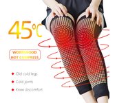 1Pair Self-Heating Knee Pads Arthritis Relieve Pain Improve Blood Circulation Breathable Warm