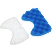 Blue Sponge Hepa Filter & 1PC Cotton Filter for Samsung DJ97-00492A SC6520/30/40/50/60/70/80/90 SC68 Vacuum Cleaner Parts