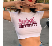 Puella Magi Madoka Magica graphic  90s goth crop top Female kawai 2000s goth fairy grunge  t-shirts