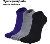 Hot Sale Women Anti-slip Yoga Socks Fingers Fitness Pilates Socks Gym Five Toe Sport Socks Cotton Colourful Elastic Winter