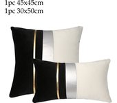 ANUMEI Pack of 2 Luxury Velvet Cushion Cover 45x45cm 30x50cm Home Decor Pillow Case Decorative Sofa Pillows Cover Design Grey