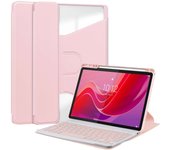 With Detachable Wireless Keyboard Case For Lenovo Tab M11 TB-330FU 331FC Xiaoxin Pad 2024 Rotatable Stand Cover Smart Auto Sleep