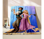 Rapunzel Princess Soft Blanket Fluffy Soft Throw Camping Blanket for Children Sofa Throw Quilt Thin Blanket Fashion Gift