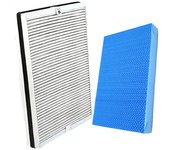 1 Pc 4158 Activated Carbon HEPA Filter+1 Pc AC4155 Air Humidifier Filter for P hilips AC4080 AC4081 Purifier Air Purifier Parts